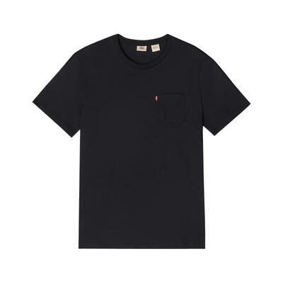 男士美式休闲口袋短袖T恤