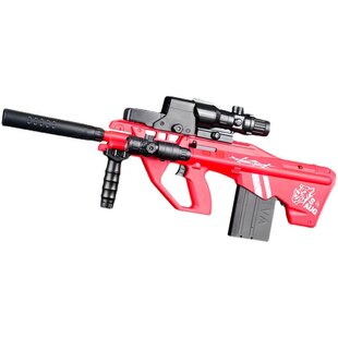 aug突击步绝地求生压枪儿童玩具软弹抢拉栓抛壳groza吃鸡狗杂砸