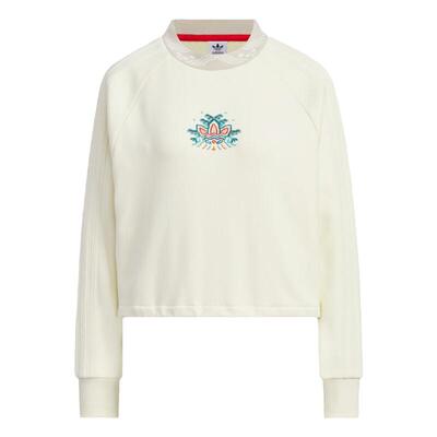 刺绣Logo运动休闲卫衣阿迪达斯