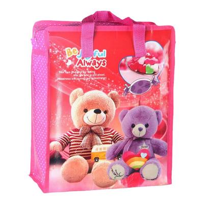 防水卡通无纺布旅行包手提收纳袋