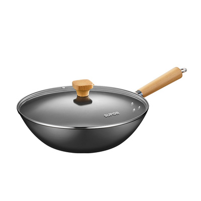 苏泊尔铁锅无涂层家用炒菜锅