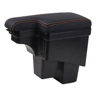 14-20款本田飞度扶手箱配件GK5中央手扶汽车储物盒水杯架前后USB