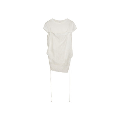 【现货】AVVENN 26夏季新款绣花设计真两件T恤短袖