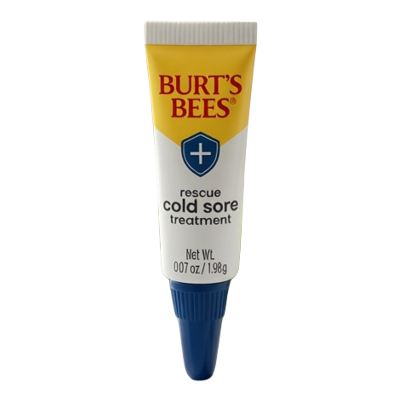 BURT'S BEES 急救唇疮啫喱即时保湿夜间使用敏感肌1.98克润唇膏版