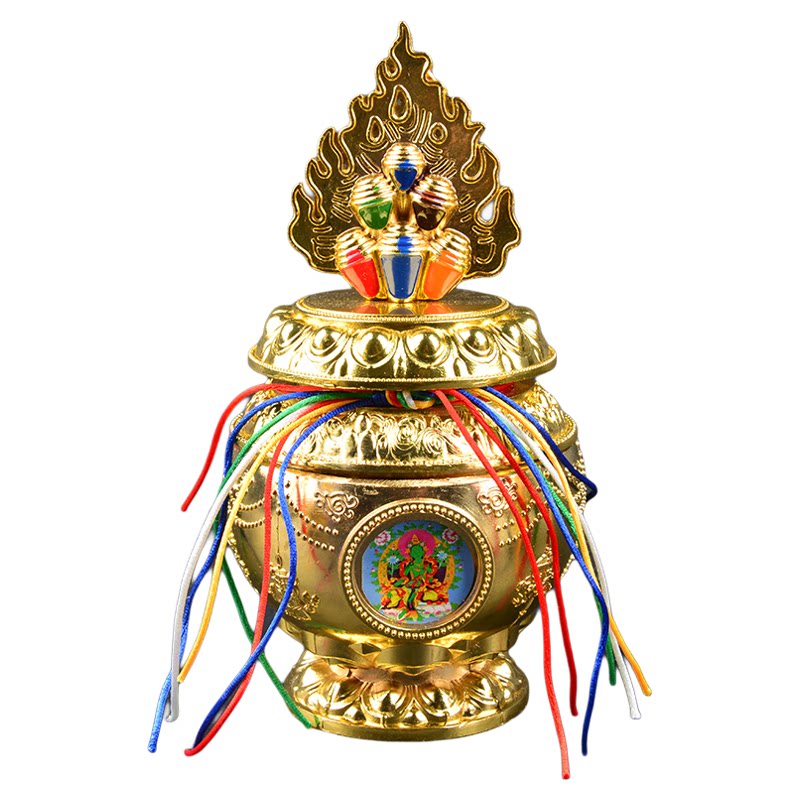 宝瓶装藏财神宝瓶供奉家用地藏