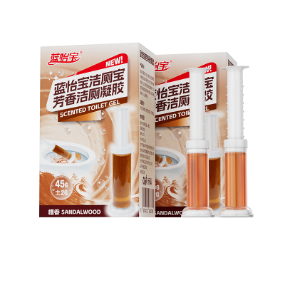 蓝怡宝马桶小花除臭花朵凝胶