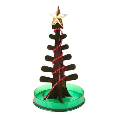 魔法圣诞树浇水会开花的纸树