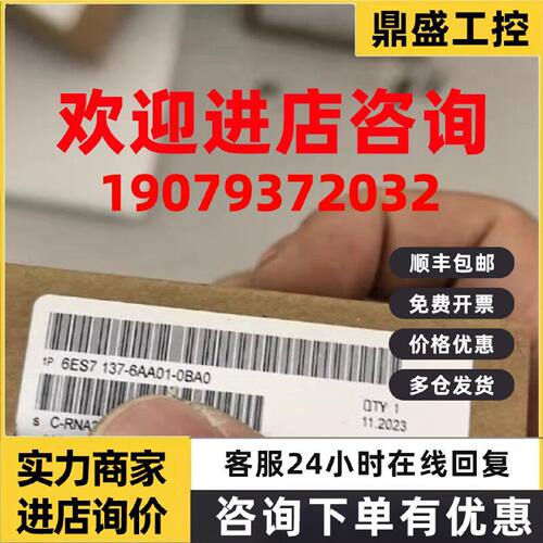 议价6ES7 137-6AA01-0BA0西门子6ES7137-6AAO1-OBAO 6ES71376AA01