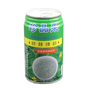珍晶果饮料清凉台湾风味奇亚籽罐装宜宾火锅烧烤果粒小瓶饮品批发