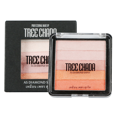 泰国treechada五色渐变眼影盘