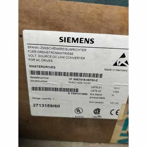 （请询价）西门子6SE70180EP50Z全新原装正品包好议价现货