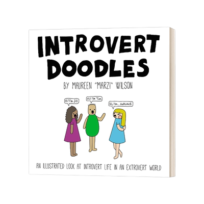 精装 英文原版 Introvert Doodles 内向的人涂鸦 英文版 进口英语原版书籍