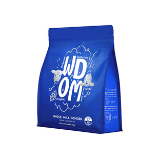 【自营】新西兰WDOM渥康全脂奶粉中老年儿童学生高钙高蛋白1kg