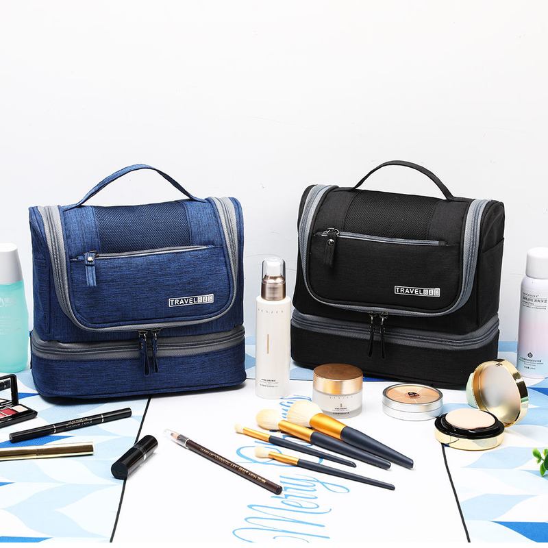 多功能干湿分离化妆洗漱包可收纳可多包大容量便携选色旅行悬挂包