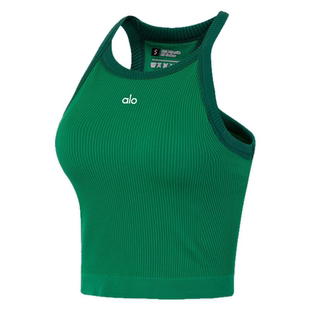 ALOACTIVE瑜伽背心女含胸垫修身透气运动上衣吸湿排汗健身速干衣