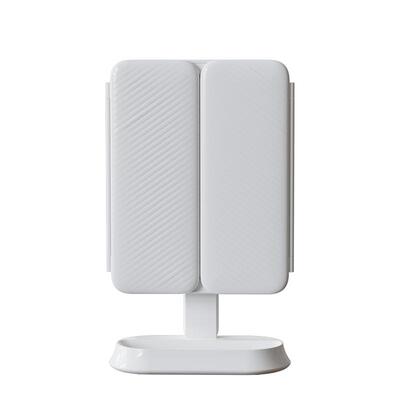 媚彩三折叠化解桌面补光美妆镜