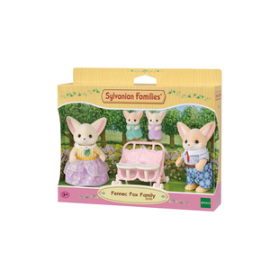 森贝儿家族耳廓狐家族女孩生日礼物仿真儿童过家家公仔玩偶