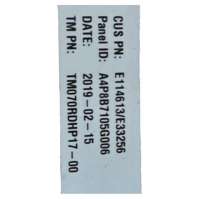 全新原装TM070RDHP17-00显示屏拍前请联系客服确认型号和参数。