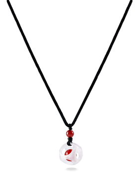 【双轨同款】宝得意缠枝纹玲珑骰子安红豆姜暮项链吊坠链热剧授权