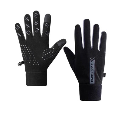 手套男士冬季加绒骑行电动车防风防寒防水防滑触屏开车保暖手套女