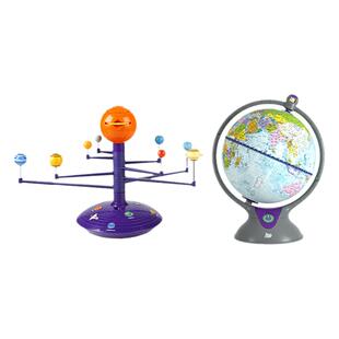 太阳系行星模型旋转八大行星投影3D立体天体仪儿童科学玩具星球仪
