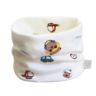 宝宝围脖A类纯棉儿童秋冬脖套男小孩冬季套头婴儿围巾防风保暖女