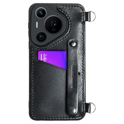 高级感华为p80pro+手机壳斜挎