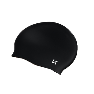 Keep泳帽女纯色布料舒适不勒头成人儿童游泳帽大号长发护耳布帽男