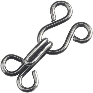 扣子风纪扣防走光隐形扣小领钩裙子勾扣内衣挂钩衣服暗扣毛衣领扣