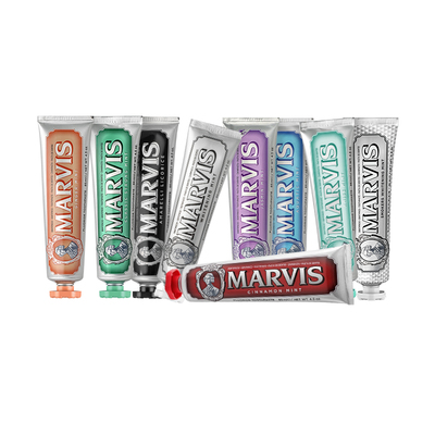 Marvis玛尔仕亮白牙膏清新口气