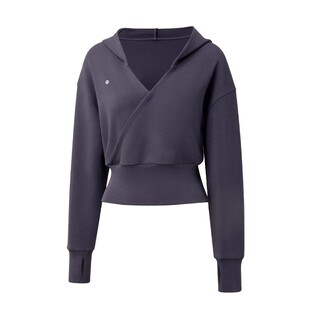 絮笛运动卫衣外套女瑜伽服长袖短款健身服上衣运动套装普拉提2026