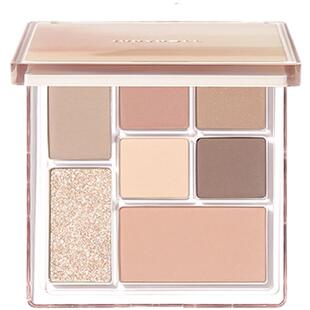 juduo橘朵眼影盘26原木盘七巧盘玩趣17大地色修容一体4色生椰拿铁