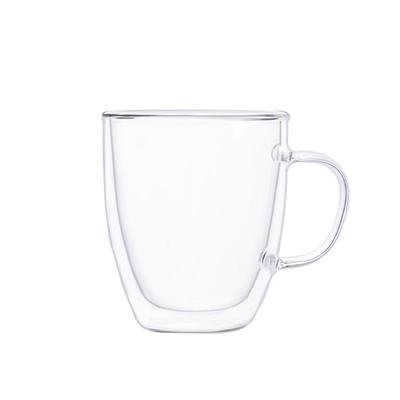 马克杯高硼硅玻璃大容量双层水杯