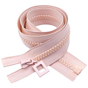 8#树脂粗齿女羽绒服拉链双头双开衣服拉链条棉衣外套拉锁配件长款