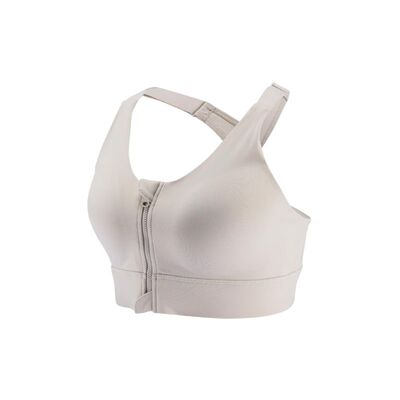 迪卡侬高支撑前拉链运动文胸