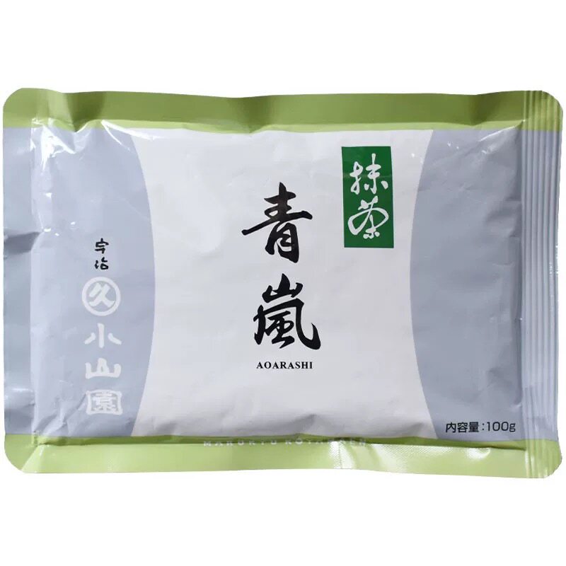 日本进口丸久小山园五十铃抹茶粉100g宇治烘焙甜品若竹青岚小包装