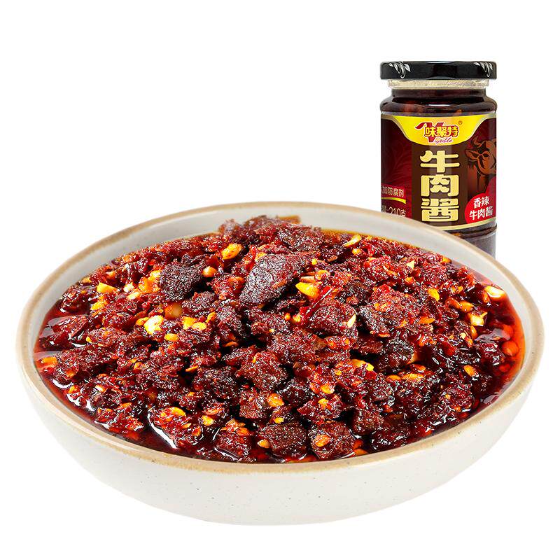 味聚特香菇牛肉酱拌饭酱