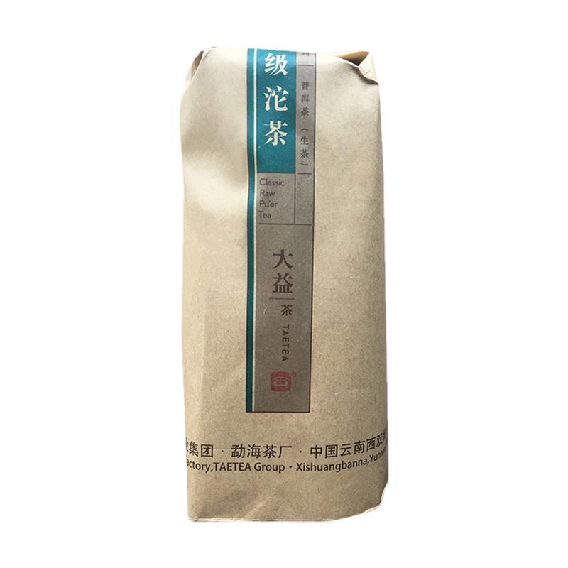 5沱大益普洱茶甲级沱茶2017/2018年甲沱普洱生茶云南茶叶500g
