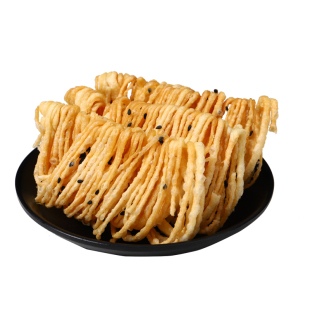 淮安小吃特产包邮麻油茶饊岳家鼓楼纯手工馓子礼盒装420g特色散子