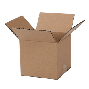 正方形纸箱快递包装盒半高扁平纸盒三层五层打包发货硬纸箱子批发