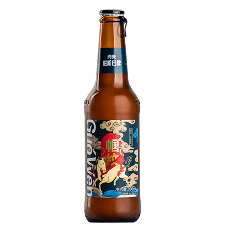 幗紋海馬九品武官小麥國(guó)產(chǎn)精釀艾爾啤酒白啤瓶裝整箱嘲風(fēng)純麥拉格