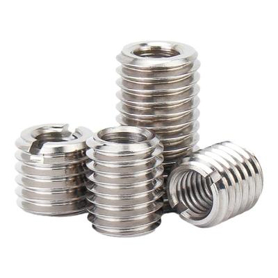 304不锈钢内外牙一字槽螺纹护套