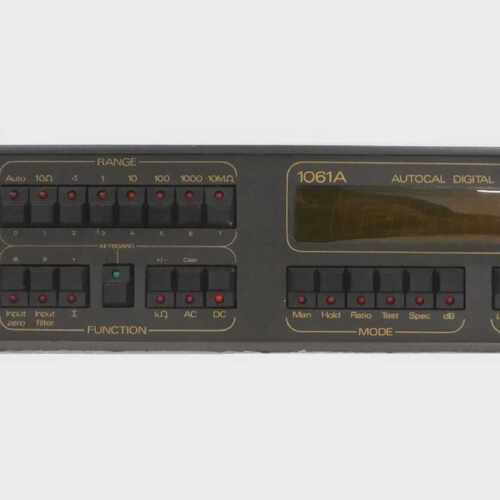 Datron Instruments 1061A 5.5 数字自动数字万用表未经测试剩余