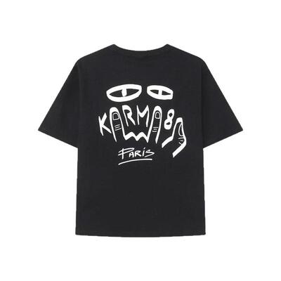 KARMA8A原创美式复古小标T恤