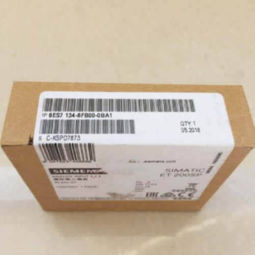 议价6ES7134-6GB00-0BA1西门子ET200模拟量输入模块6ES71346FB000
