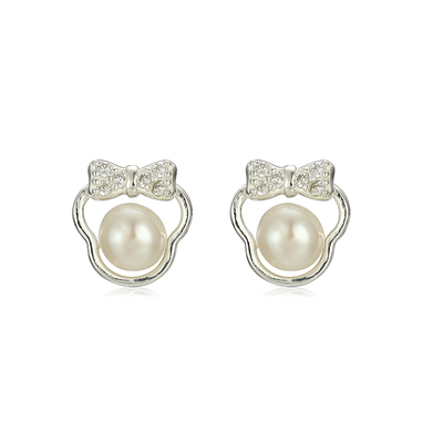 嘟嘟夫妇S999纯银养耳洞免摘耳钉