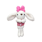 汽车中控屏幕摆件雨刮器怀挡装饰车内饰品安全带护肩套毛绒公仔女