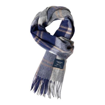 100%羊毛经典格纹围巾高品质韩系