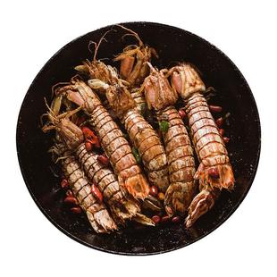 舟山鲜活超大皮皮虾即食零食鲜活海鲜熟食椒盐香辣富贵虾琵琶虾蛄