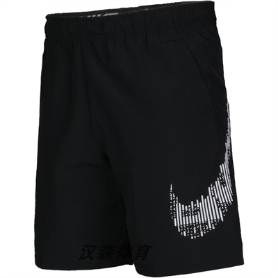 耐克男运动健身训练休闲五分裤